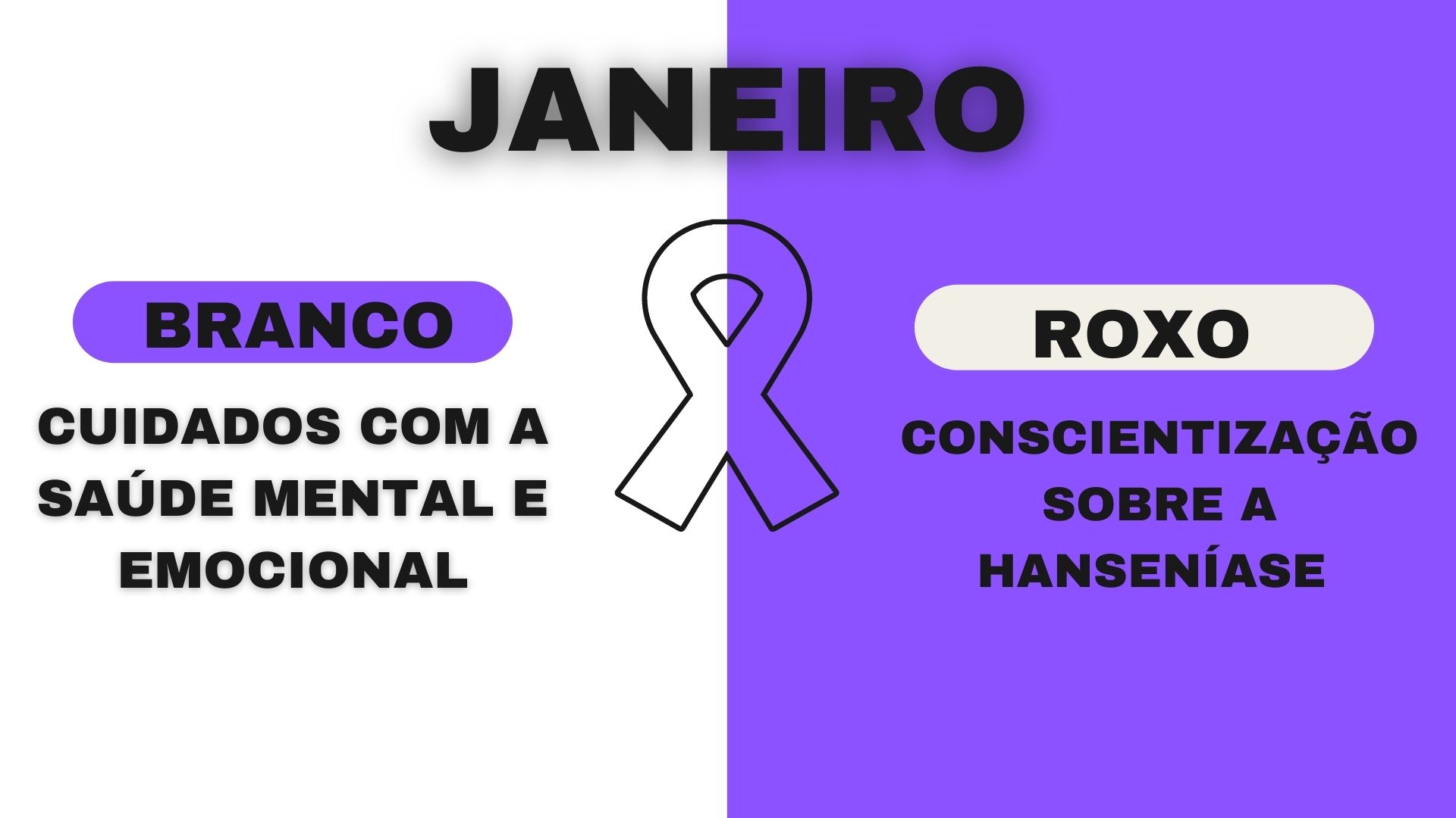 Janeiro Branco e Janeiro Roxo